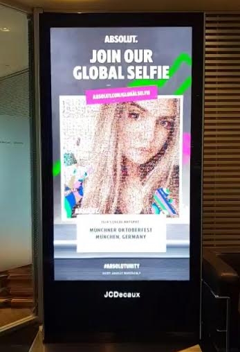 Absolut Vodka Global Selfie